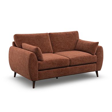 Nova 2 Seater Sofa in Arlan Copperwood Fabric