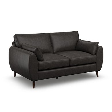 Nova 2 Seater Sofa in Ash Leather