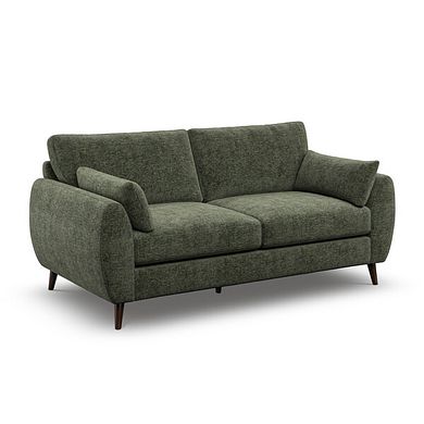 Nova 3 Seater Sofa in Arlan Mossy Fabric