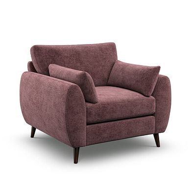 Nova Armchair in Arlan Rosewood Fabric