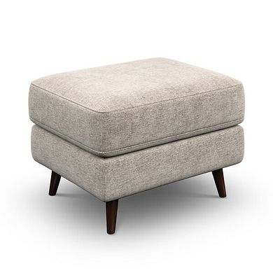 Nova Footstool in Arlan Noble Fabric