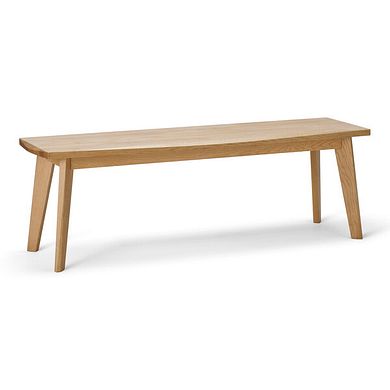 Oaklee Natural Oak Dining Bench 140cm