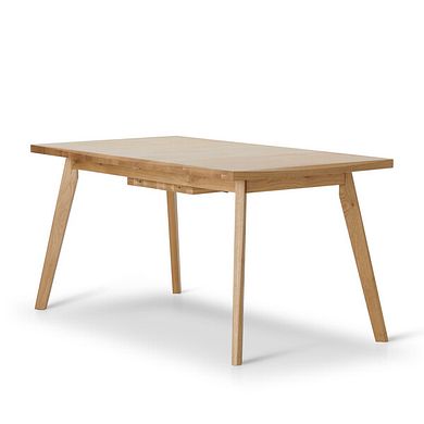 Oaklee Natural Oak Extendable Dining Table 160-210cm