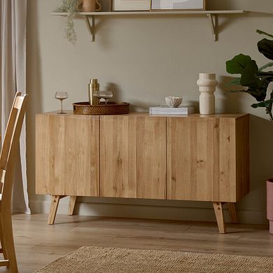 Oaklee Natural Oak Large Sideboard