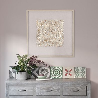 Ocean Shores Shell Wall Art Shadow Box