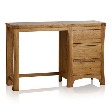 Orrick Rustic Solid Oak Dressing Table