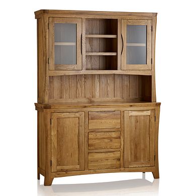 Orrick Rustic Solid Oak Large Dresser