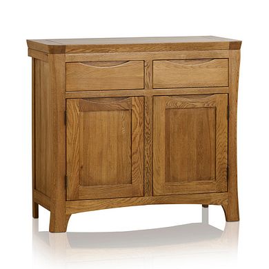Orrick Rustic Solid Oak Small Sideboard