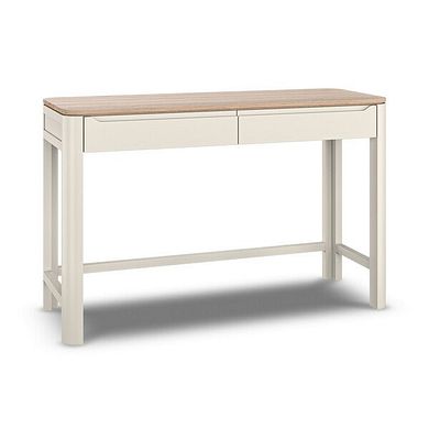 Otto Smoked Oak Finish and Cashmere Painted Dressing Table
