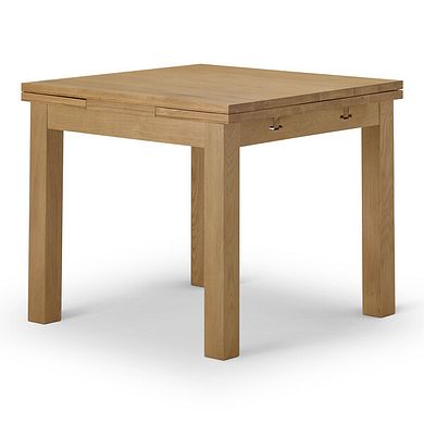 Pembroke Natural Solid Oak Extending Dining Table 90-150cm