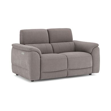 Phoenix 2 Seater Power Recliner Sofa in  Manhattan Nutmeg Fabric