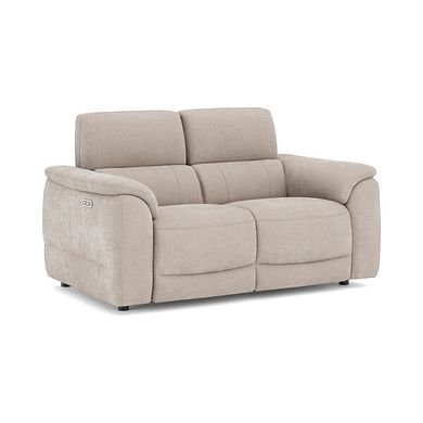 Phoenix 2 Seater Power Recliner Sofa with Adjustable Power Headrests in  Manhattan Cotton Fabric