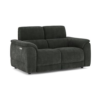 Phoenix 2 Seater Power Recliner Sofa with Adjustable Power Headrests in  Manhattan Pine Fabric