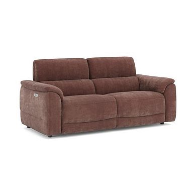 Phoenix 3 Seater Power Recliner Sofa in  Manhattan Burnt Sienna Fabric