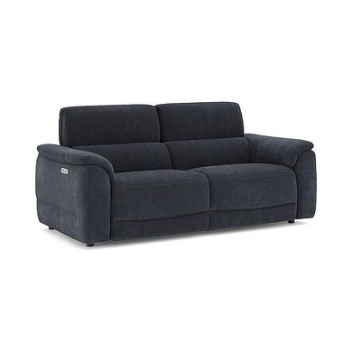 Phoenix 3 Seater Power Recliner Sofa in  Manhattan Indigo Fabric