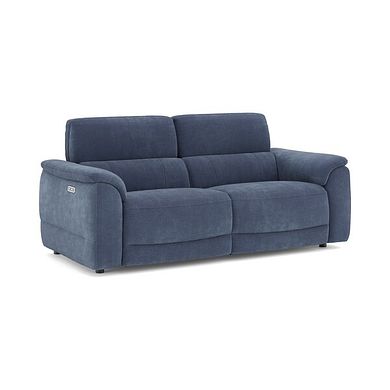 Phoenix 3 Seater Power Recliner Sofa in  Manhattan Navy Fabric