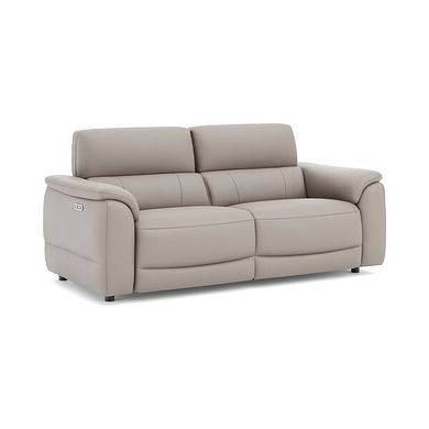 Phoenix 3 Seater Power Recliner Sofa in  Oyster Leather