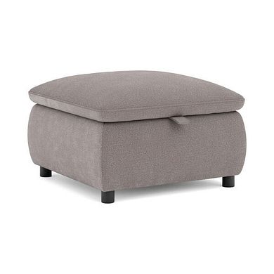 Phoenix Storage Footstool in Manhattan Nutmeg Fabric