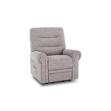 Eastbourne Riser Recliner Armchair in Andaz Silver Fabric