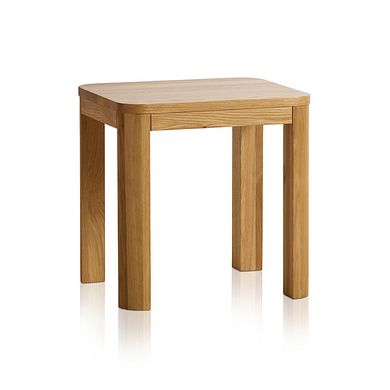 Romsey Natural Solid Oak Dressing Table Stool