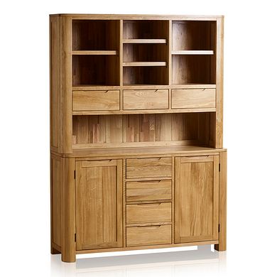 Romsey Natural Solid Oak Large Dresser