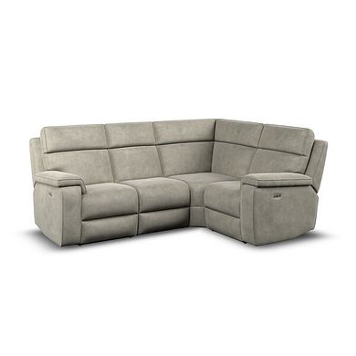 Selby Group 2 Electric Recliner - Left Hand in Miller Taupe Fabric