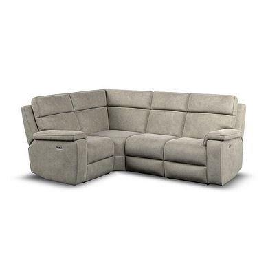 Selby Group 2 Electric Recliner - Right Hand in Miller Taupe Fabric