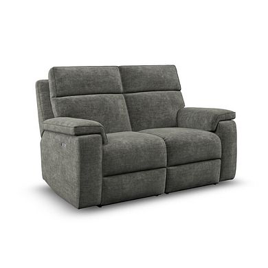 Selby Group 8 Electric Recliner in Plush Charcoal Fabric