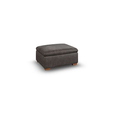 Selby Storage Footstool in Pilgrim Pewter Fabric
