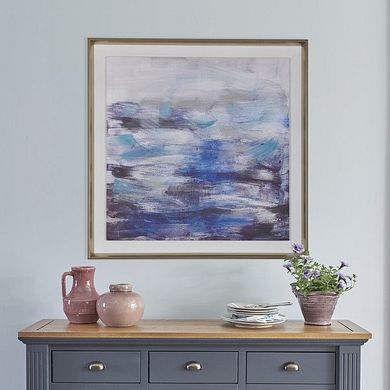 Silent Pool Handpainted Framed Canvas Print