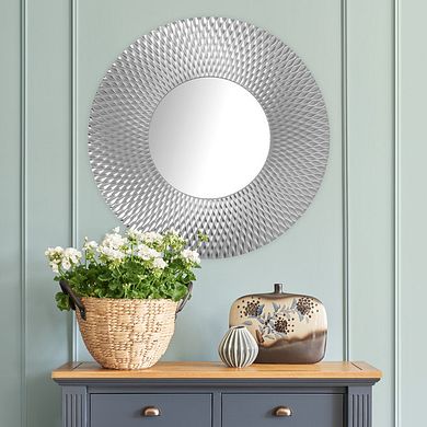Evelyn Wall Mirror - Silver