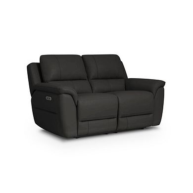 Theo 2 Seater Power Recliner Sofa in Storm Leather