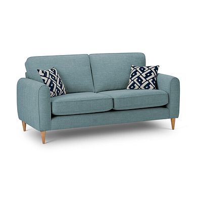 Thornley 3 Seater Sofa in Teal Fabric
