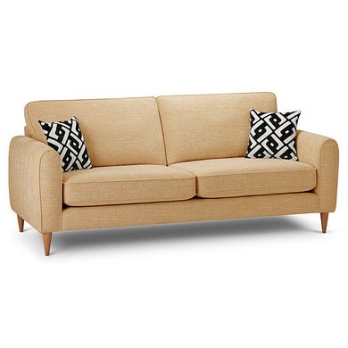 Thornley 4 Seater Sofa in Saffron Fabric