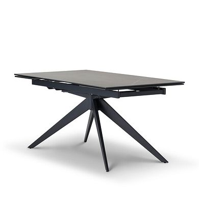 Trento 5ft Grey Ceramic Extendable Dining Table