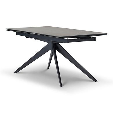 Trento 5ft Grey Ceramic Extendable Dining Table