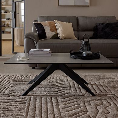 Trento Grey Ceramic Coffee Table