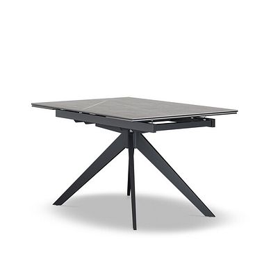 Trento Grey Ceramic Extendable Dining Table 130cm