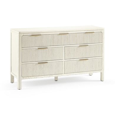 Wren White Painted Solid Oak 3+4 Chest of Drawers
