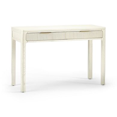 Wren White Painted Solid Oak Dressing Table