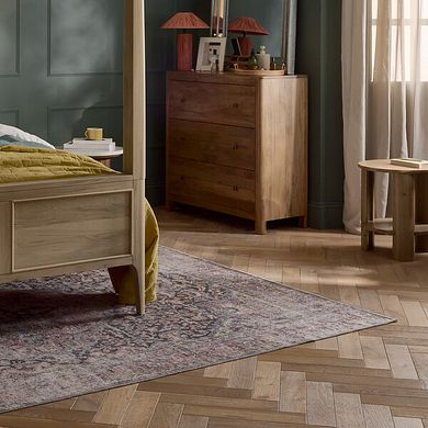 Yazmin Rug 160 x 230cm - Antique Red/Blue