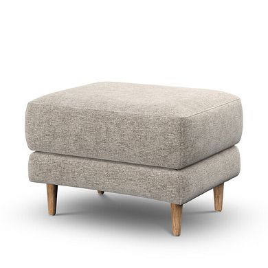 Zara Footstool in Arlan Noble Fabric