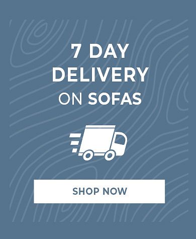 7-day delivery on sofas