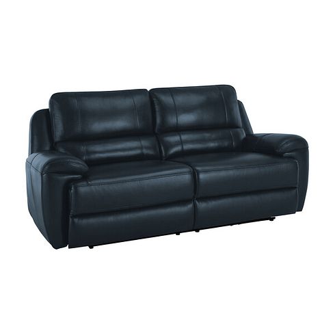 Austin 3 Seater Sofa in Blue Leather
