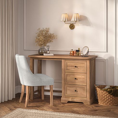 Brennan Natural Solid Oak Dressing Table