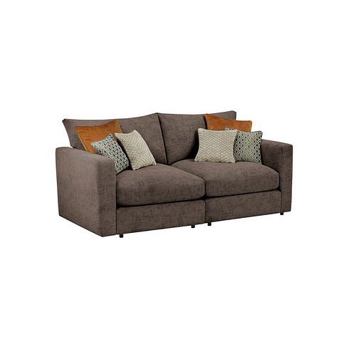 Malvern 2 Seater Modular Sofa in Brown fabric - Group 8