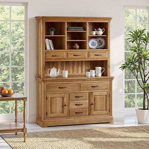 Canterbury Natural Solid Oak Large Dresser