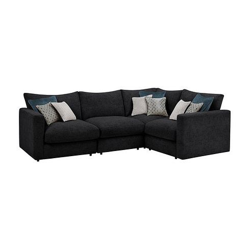 Malvern 4 Seat Modular Corner Sofa in Charcoal fabric - Group 2 