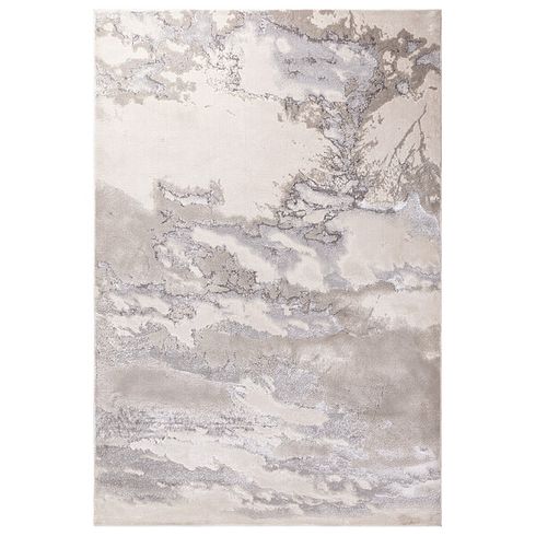 Clouds Metallic Rug 160 x 230cm - CreamGold