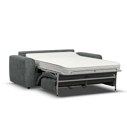 Cohen 3 Seater Sofa Bed in Miller Grey Fabric